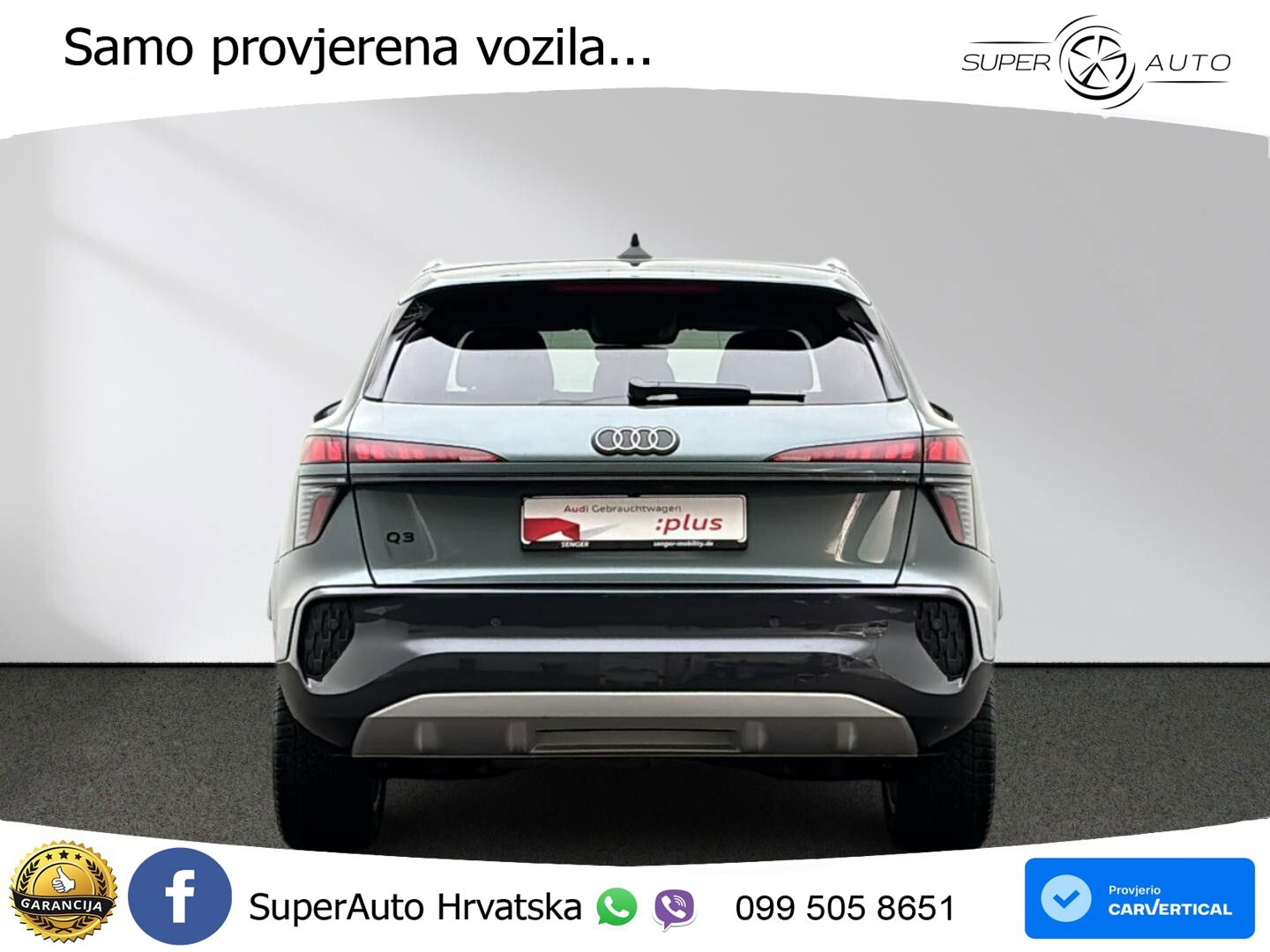 Audi Q3 2.0 TDI (150 KS) S tronic MATRIX+GR SJED+KAM