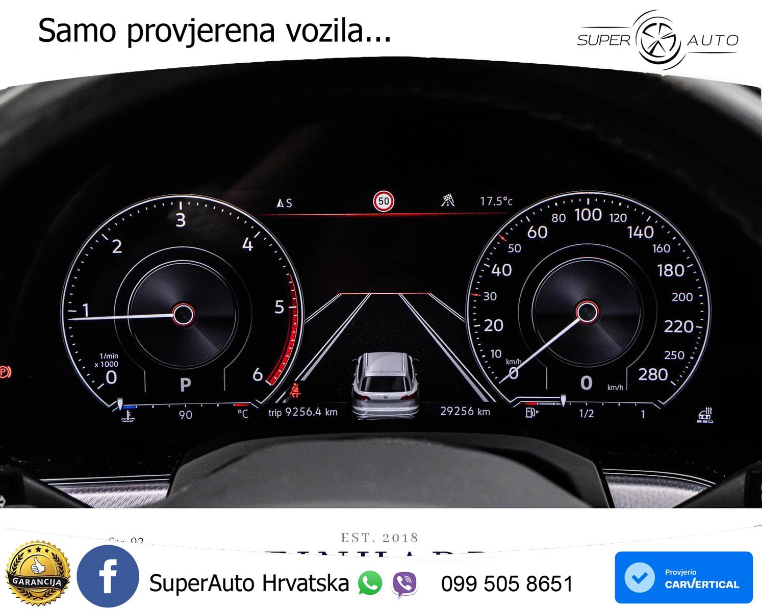 Volkswagen Touareg 3.0 V6 TDI (286 KS) 4MOTION Tiptronic R-Line ZRAČNI+ACC+GR SJED+KAM+PANO
