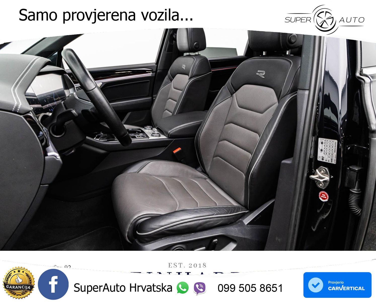 Volkswagen Touareg 3.0 V6 TDI (286 KS) 4MOTION Tiptronic R-Line ZRAČNI+ACC+GR SJED+KAM+PANO