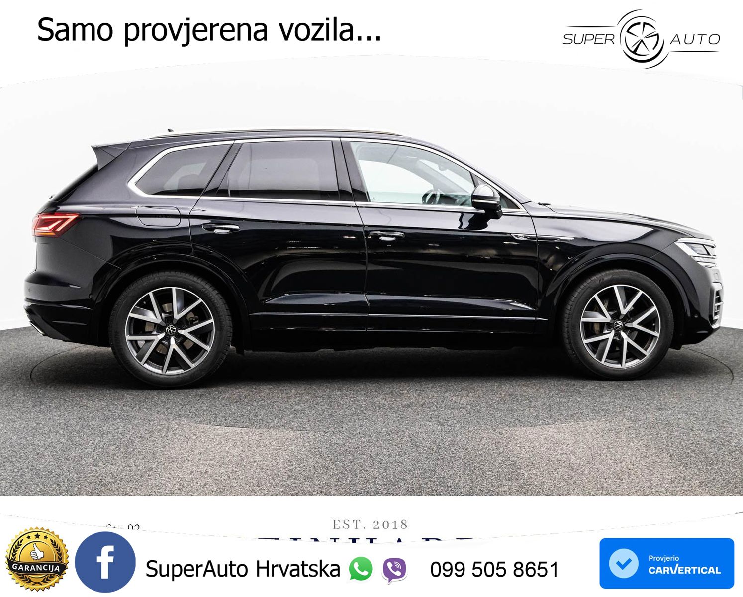 Volkswagen Touareg 3.0 V6 TDI (286 KS) 4MOTION Tiptronic R-Line ZRAČNI+ACC+GR SJED+KAM+PANO