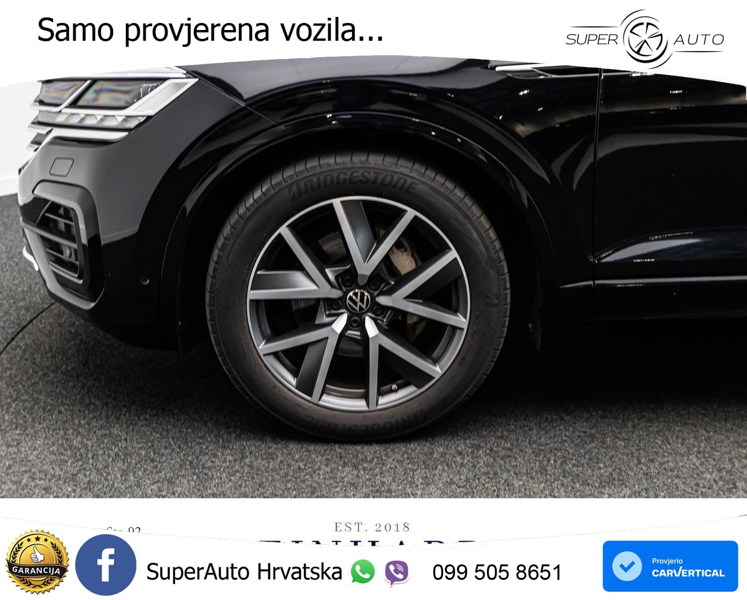 Volkswagen Touareg 3.0 V6 TDI (286 KS) 4MOTION Tiptronic R-Line ZRAČNI+ACC+GR SJED+KAM+PANO