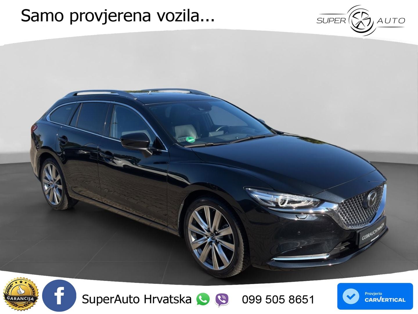 Mazda 6 Sport Combi 2.5 SKYACTIV-G (194 KS) SKYACTIV-Drive MATRIX+GR SJED+KAM