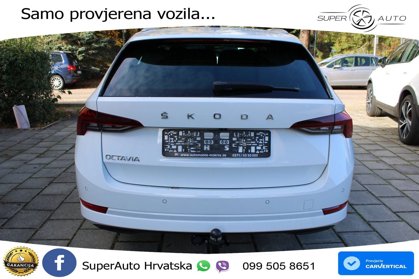 Škoda Octavia Combi 1.5 TSI (150 KS) LED+GR SJED+ACC