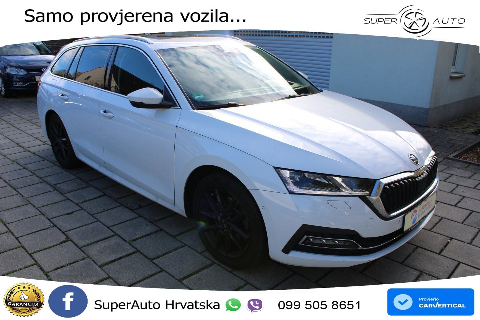 Škoda Octavia Combi 1.5 TSI (150 KS) LED+GR SJED+ACC