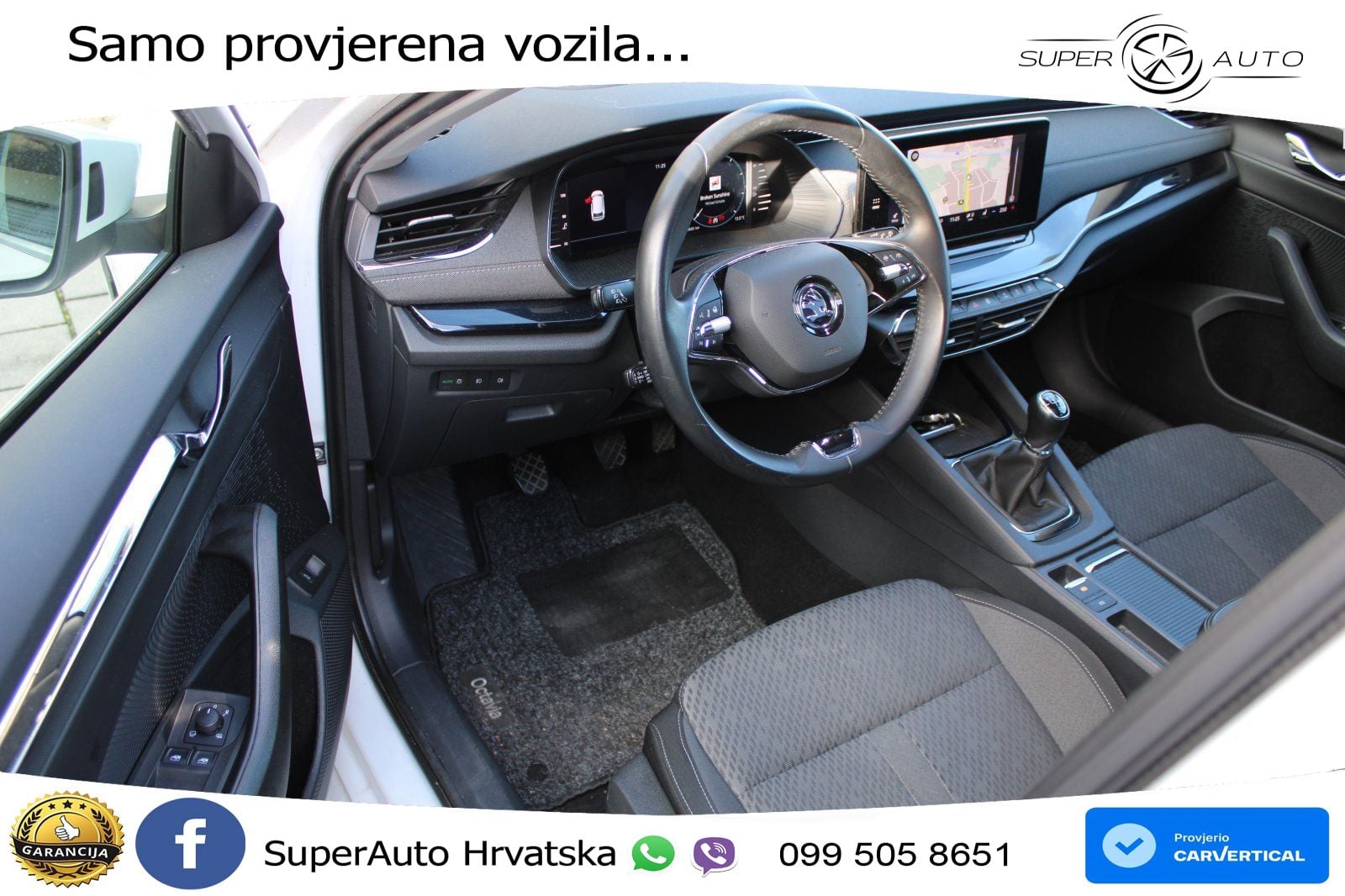 Škoda Octavia Combi 1.5 TSI (150 KS) LED+GR SJED+ACC