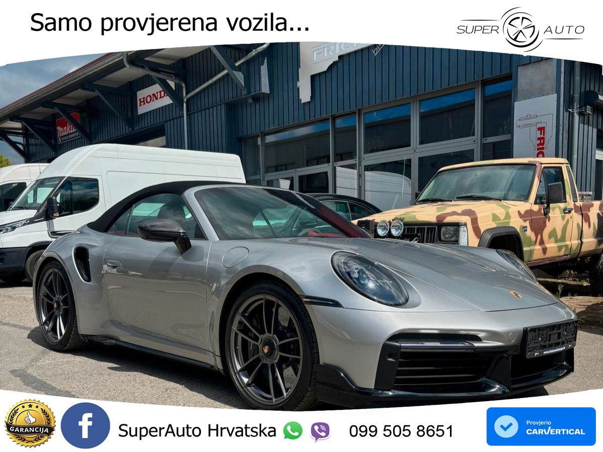 Porsche 911 Turbo S Cabriolet 3.8 (650 KS) PDK MATRIX+GR SJED+KAM