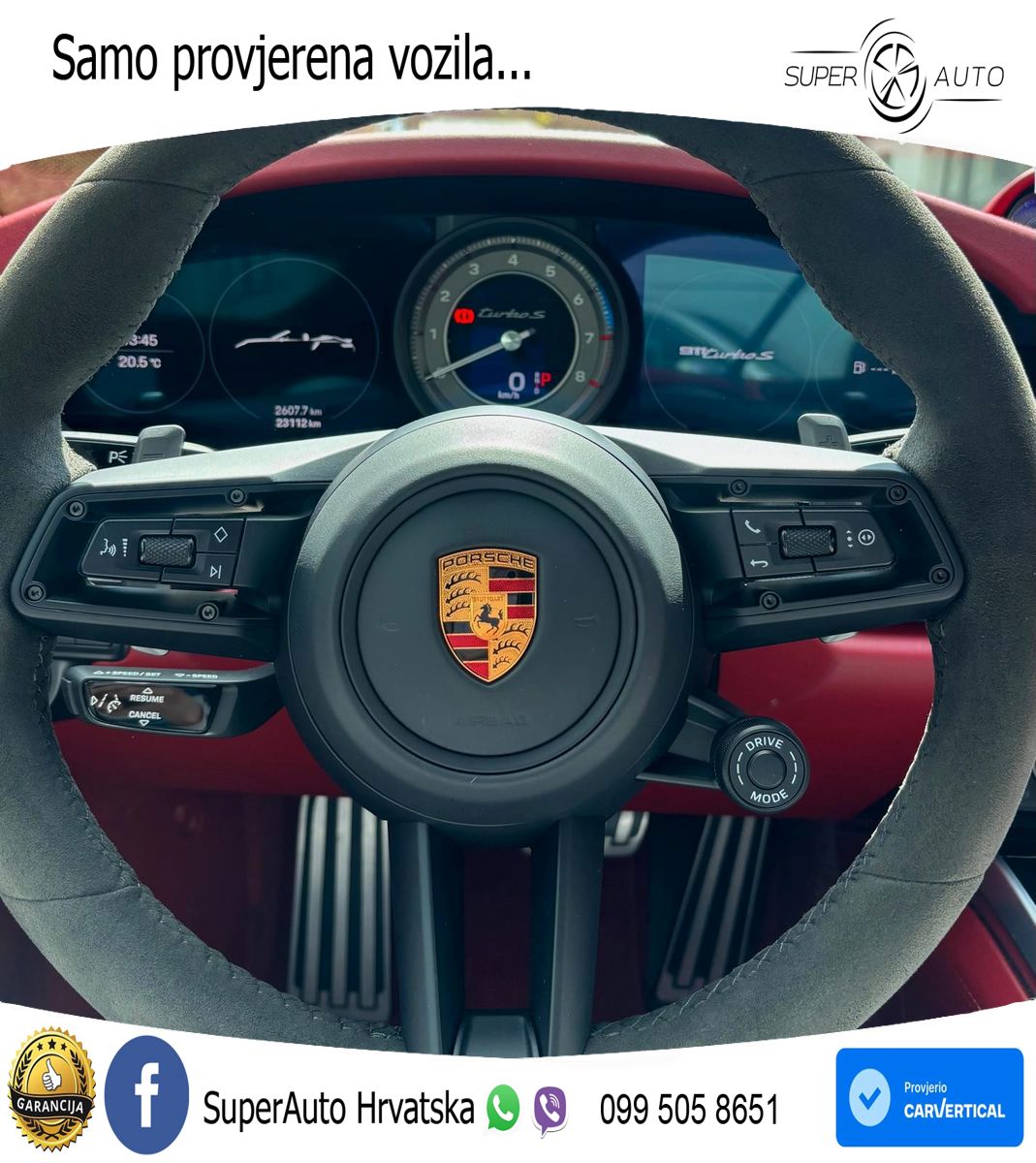 Porsche 911 Turbo S Cabriolet 3.8 (650 KS) PDK MATRIX+GR SJED+KAM
