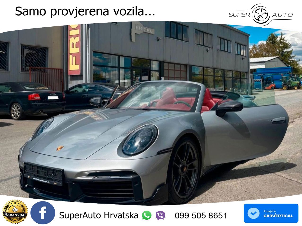 Porsche 911 Turbo S Cabriolet 3.8 (650 KS) PDK MATRIX+GR SJED+KAM