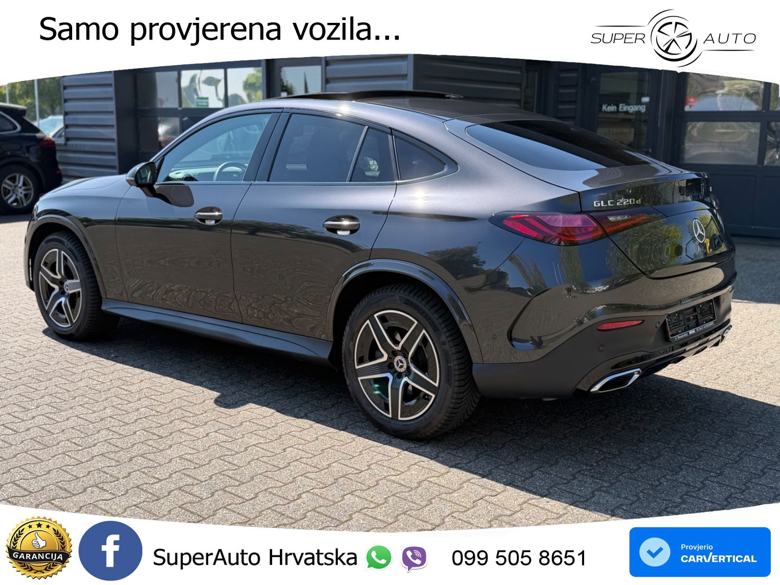 Mercedes GLC Coupe 220d (197 KS) 4MATIC 9G-TRONIC AMG ACC+GR SJED+360+PANO