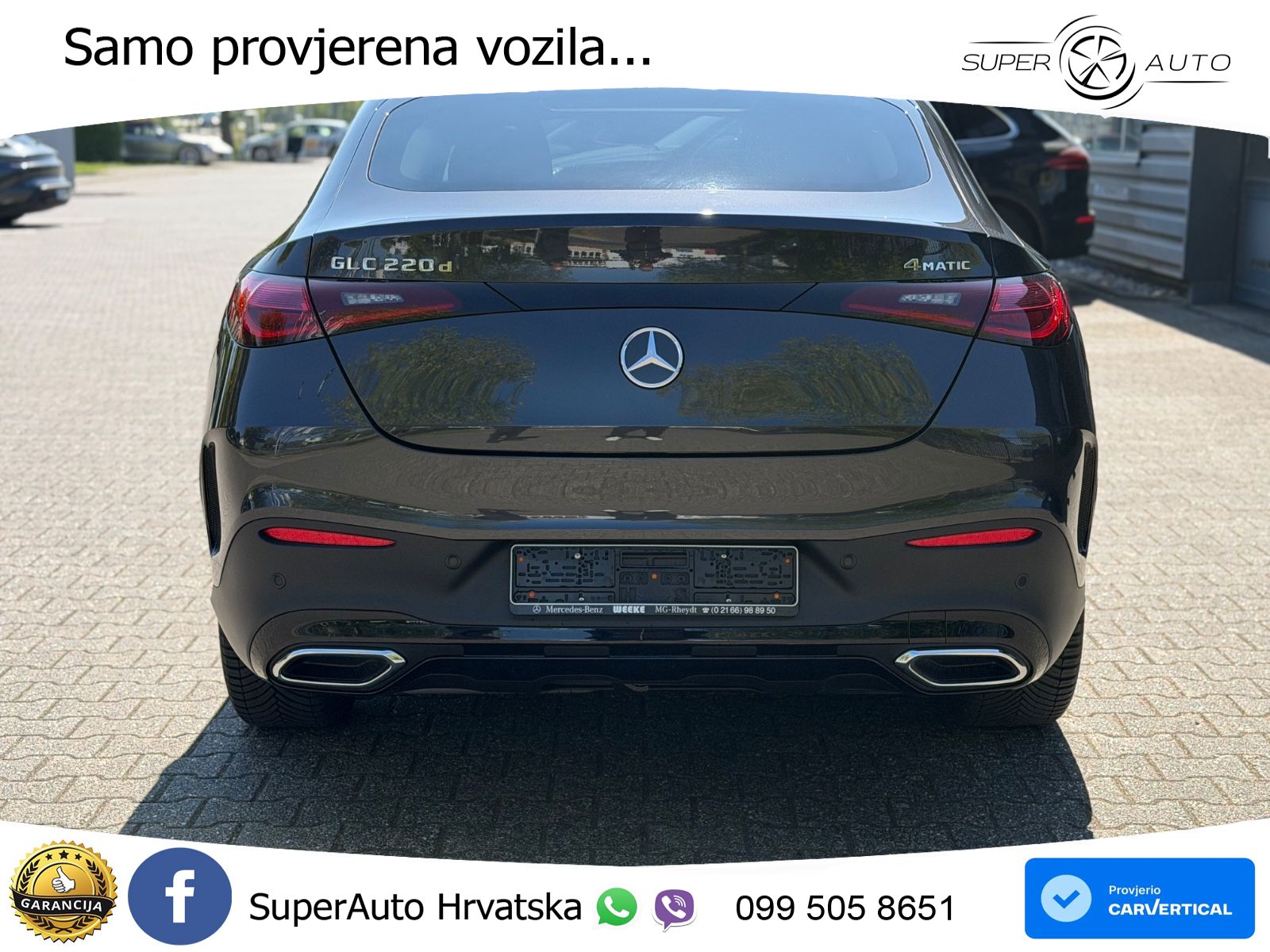 Mercedes GLC Coupe 220d (197 KS) 4MATIC 9G-TRONIC AMG ACC+GR SJED+360+PANO