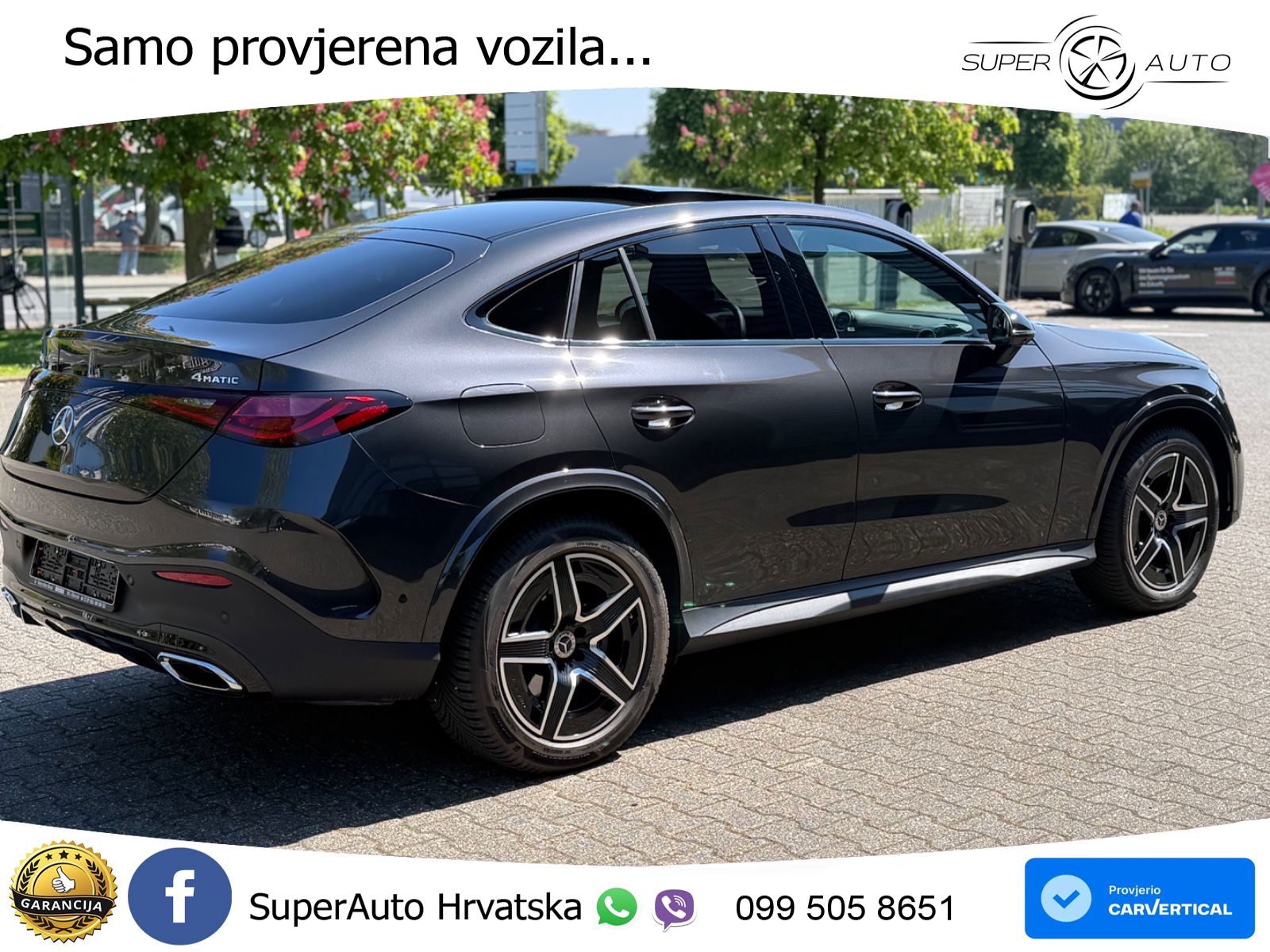 Mercedes GLC Coupe 220d (197 KS) 4MATIC 9G-TRONIC AMG ACC+GR SJED+360+PANO
