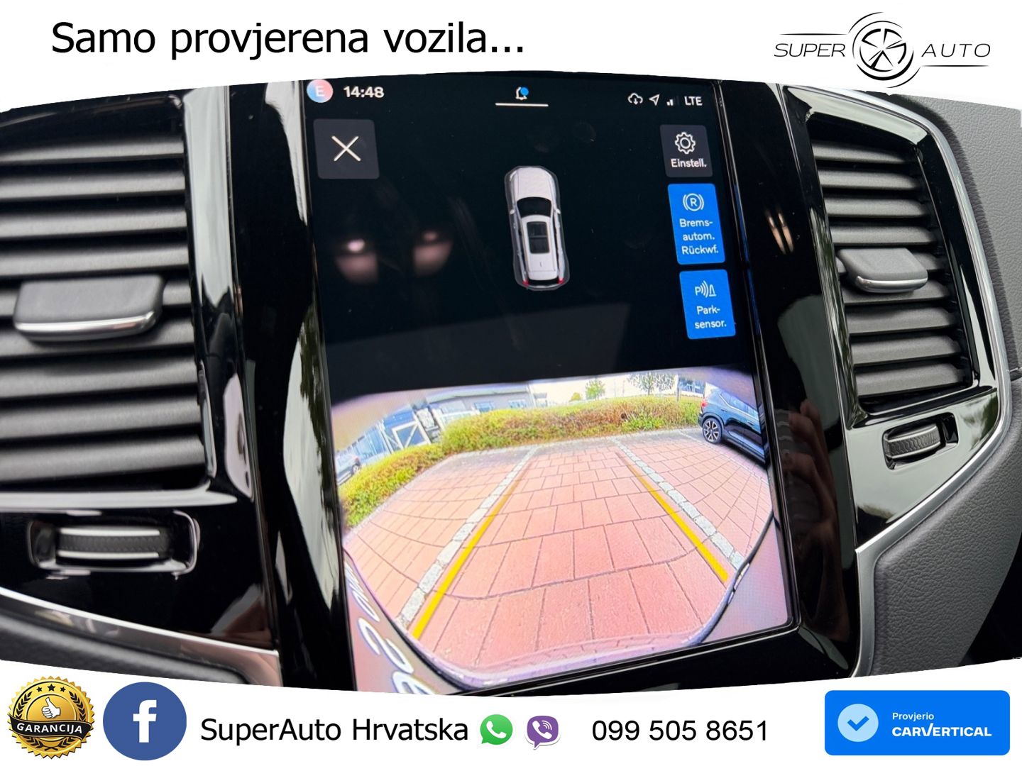 Volvo XC90 2.0 B5 Diesel AWD Automatic ZRAČNI+ACC+GR SJED+KAM+PANO