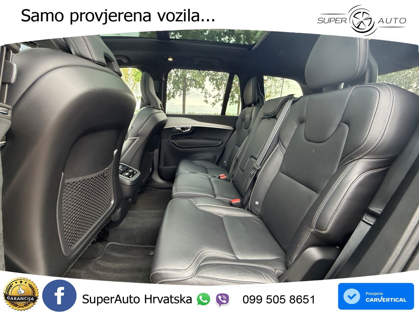 Volvo XC90 2.0 B5 Diesel AWD Automatic ZRAČNI+ACC+GR SJED+KAM+PANO