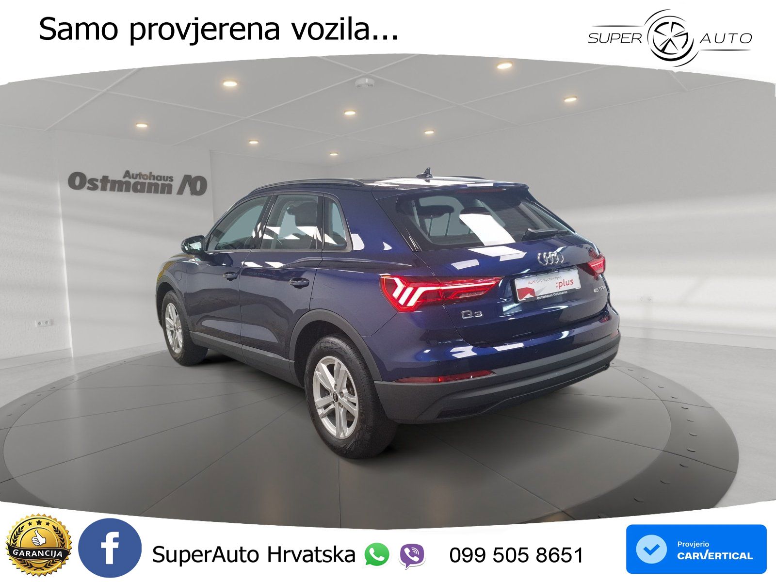 Audi Q3 45 TFSIe (245 KS) S tronic MATRIX+GR SJED+KAM