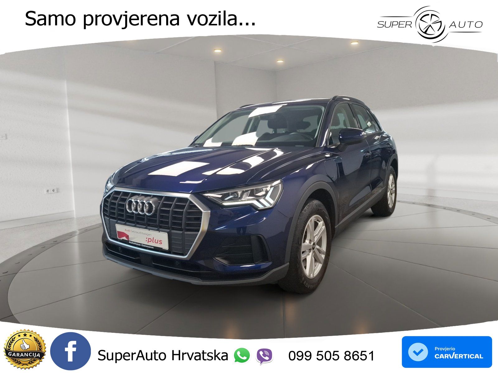 Audi Q3 45 TFSIe (245 KS) S tronic MATRIX+GR SJED+KAM