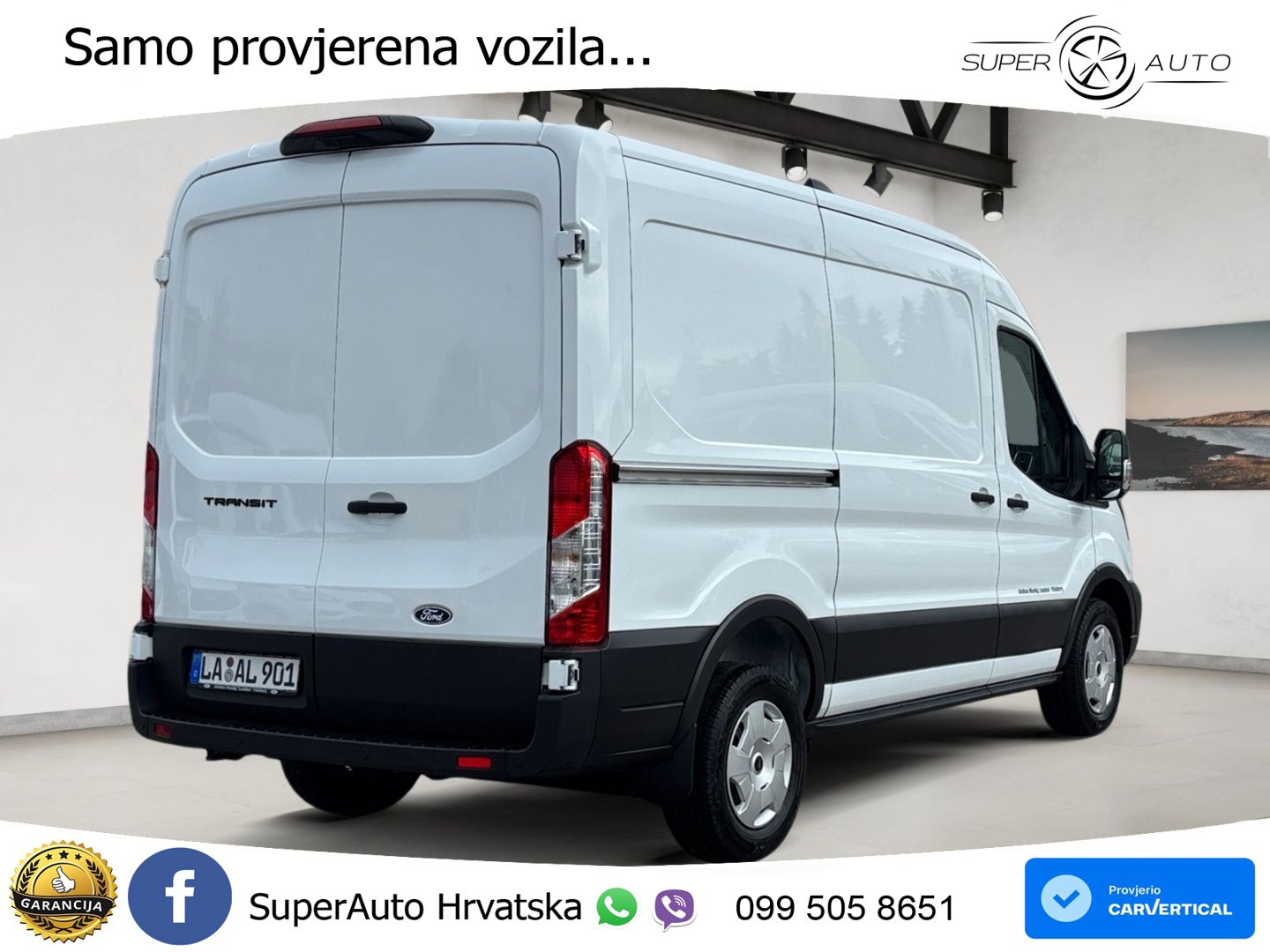 Ford Transit Trend 350 L2H2 Klima FSE BT NSW FSE Temp 131 KS