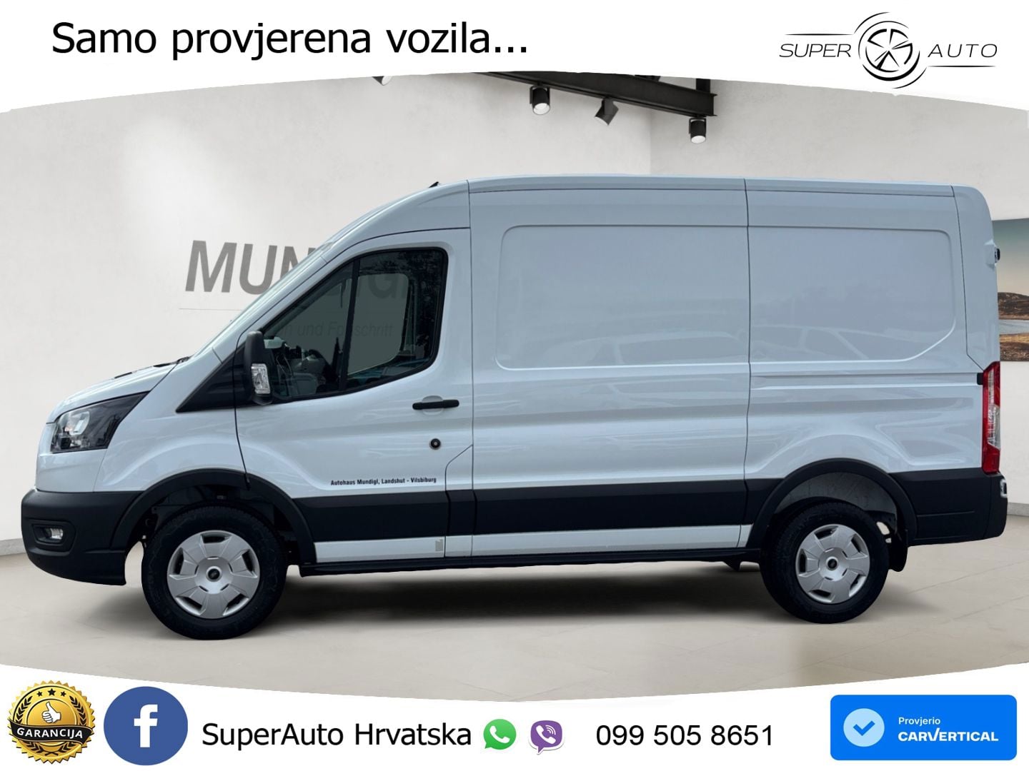 Ford Transit Trend 350 L2H2 Klima FSE BT NSW FSE Temp 131 KS