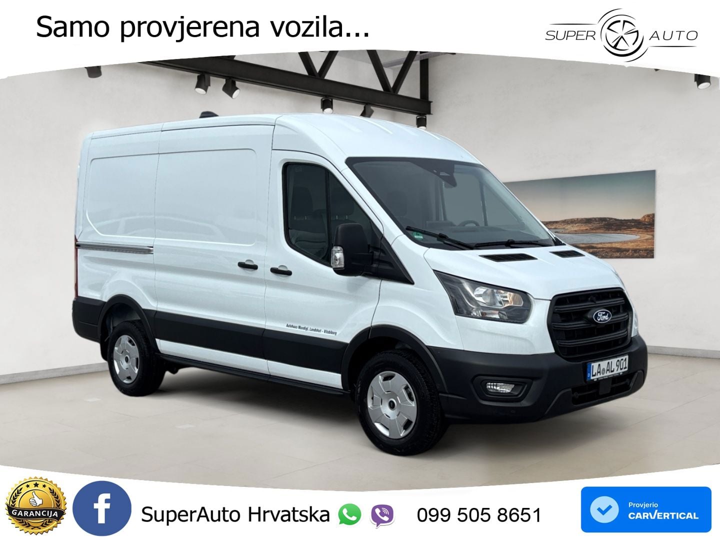 Ford Transit Trend 350 L2H2 Klima FSE BT NSW FSE Temp 131 KS