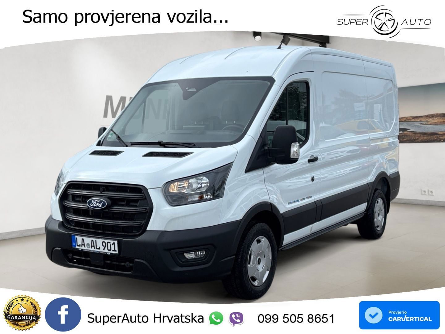 Ford Transit Trend 350 L2H2 Klima FSE BT NSW FSE Temp 131 KS