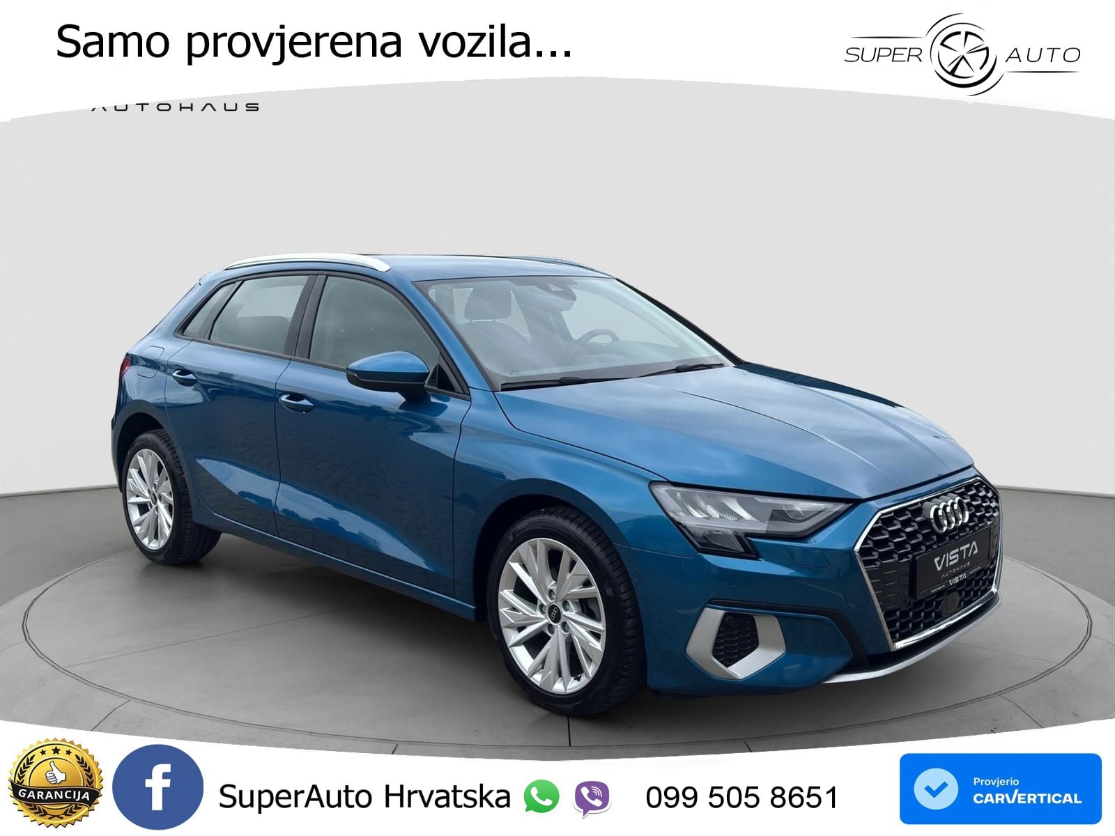 Audi A3 30 TDI (116 KS)