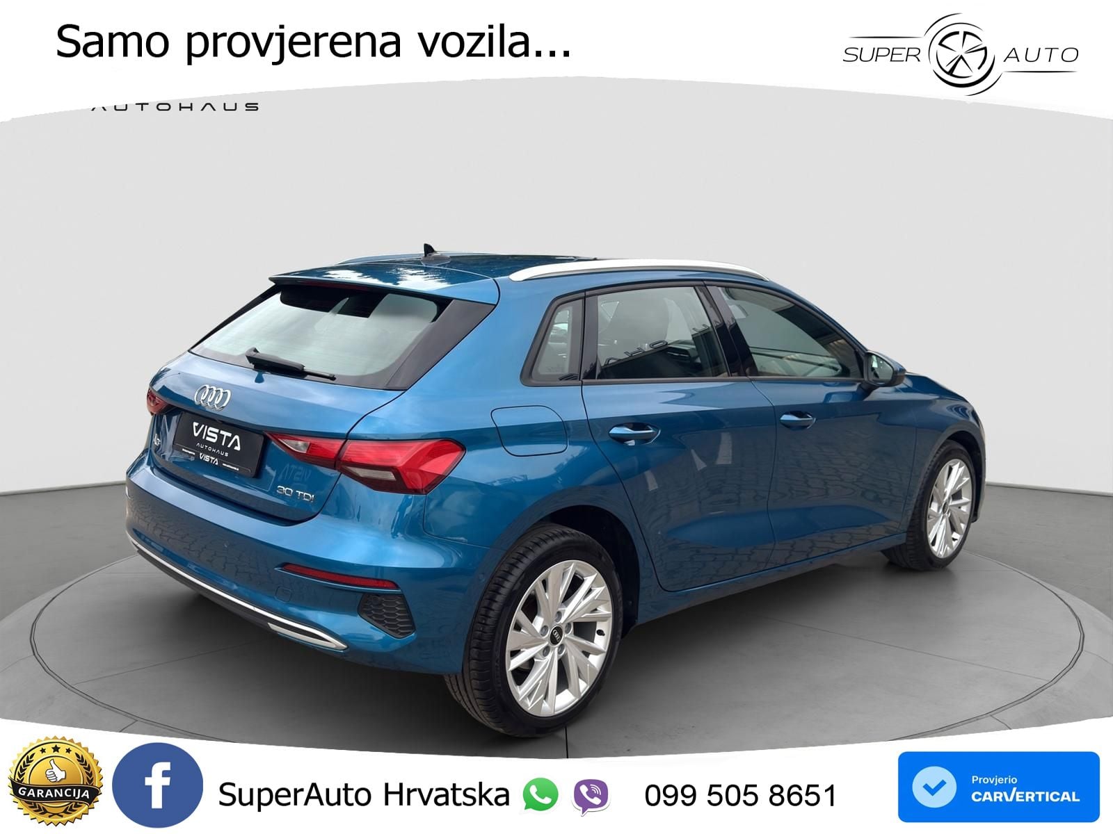 Audi A3 30 TDI (116 KS)