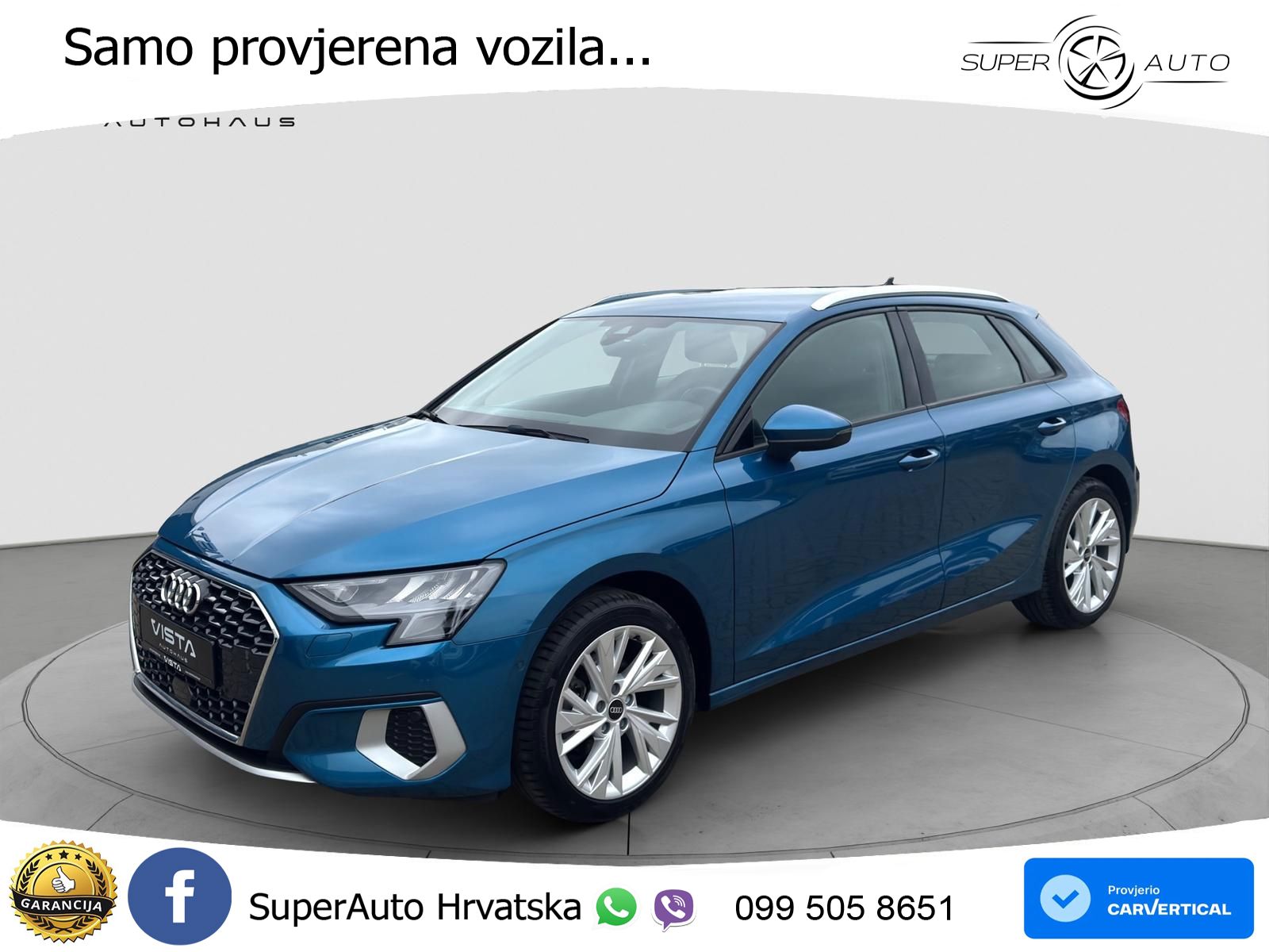 Audi A3 30 TDI (116 KS)