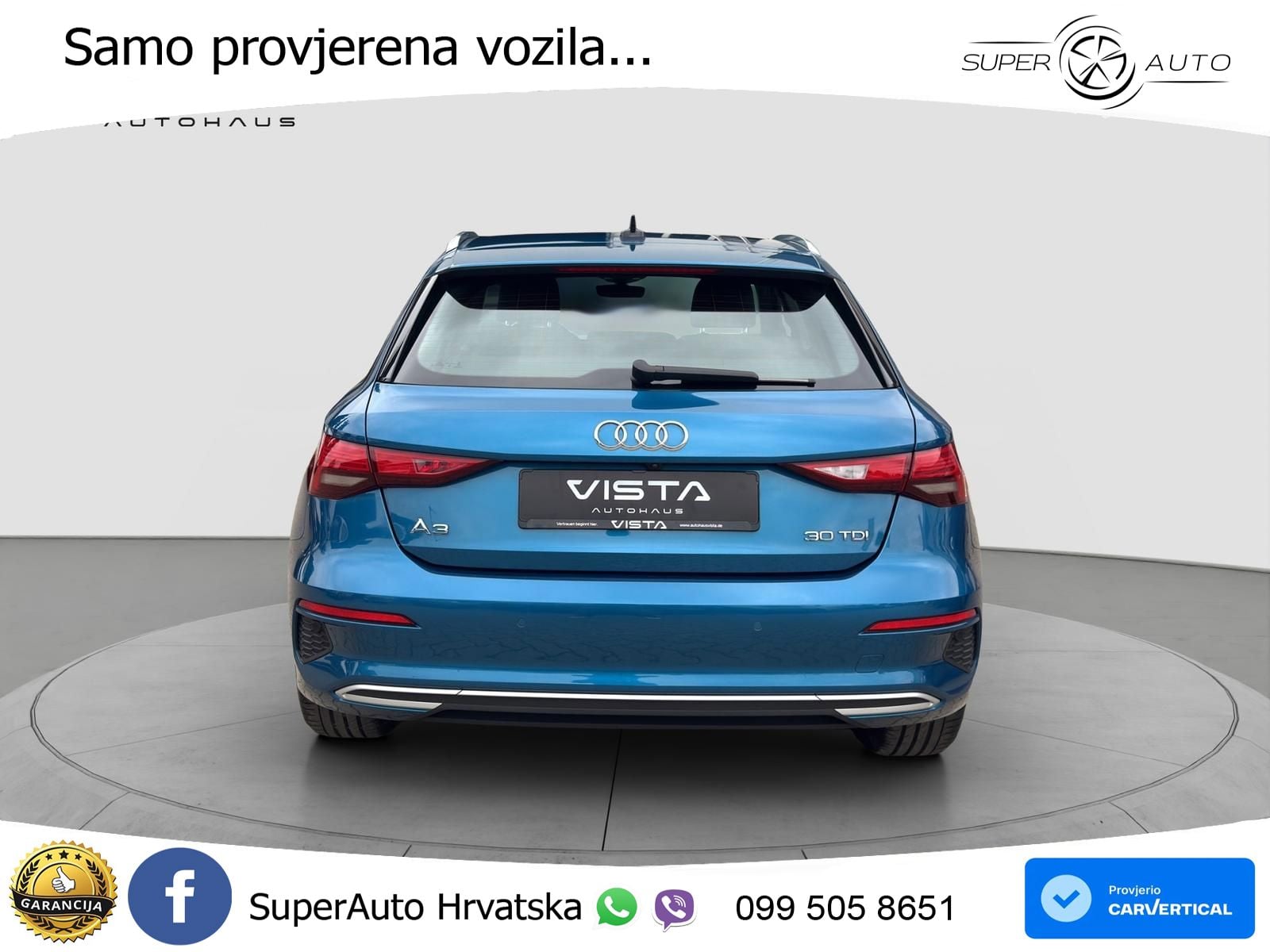 Audi A3 30 TDI (116 KS)