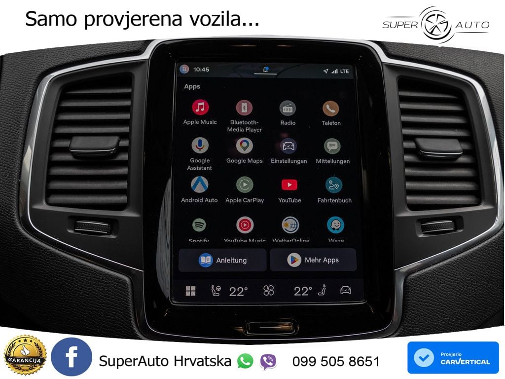Volvo XC90 2.0 T8 AWD Automatic LED+GR SJED+ACC