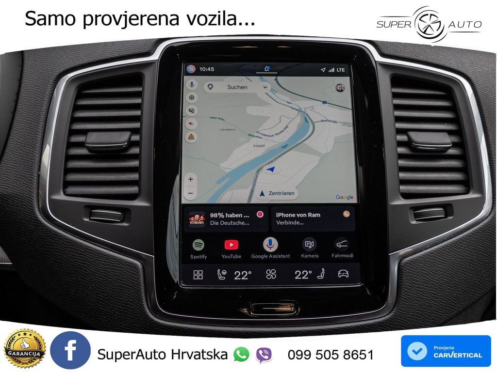 Volvo XC90 2.0 T8 AWD Automatic LED+GR SJED+ACC