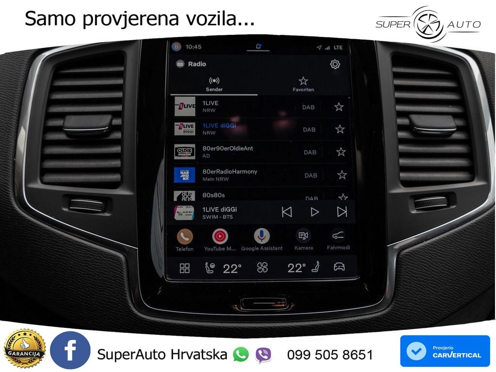 Volvo XC90 2.0 T8 AWD Automatic LED+GR SJED+ACC