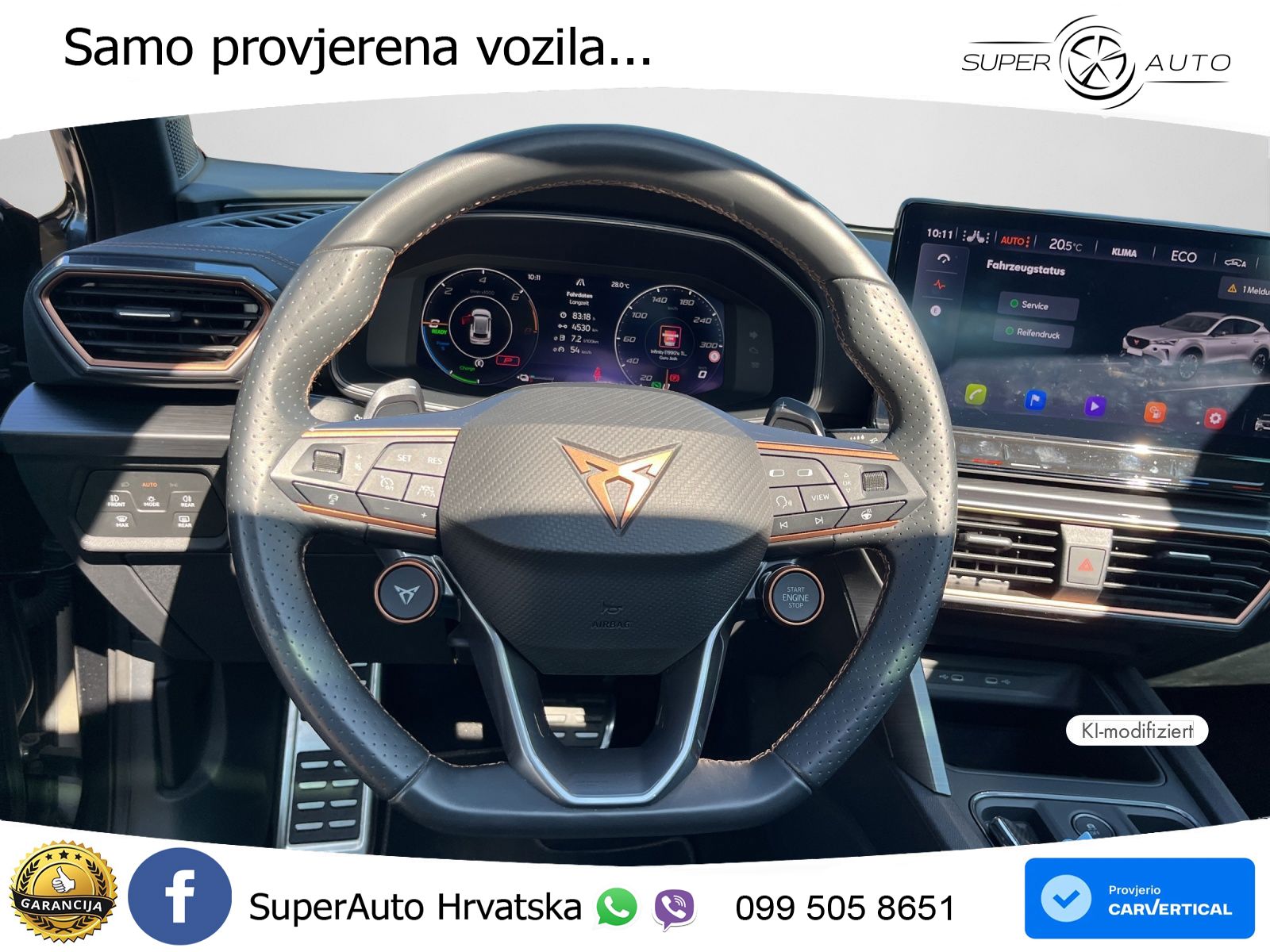 Cupra Formentor 1.4 TSI (245 KS) e-Hybrid DSG VZ LED+GR SJED+ACC