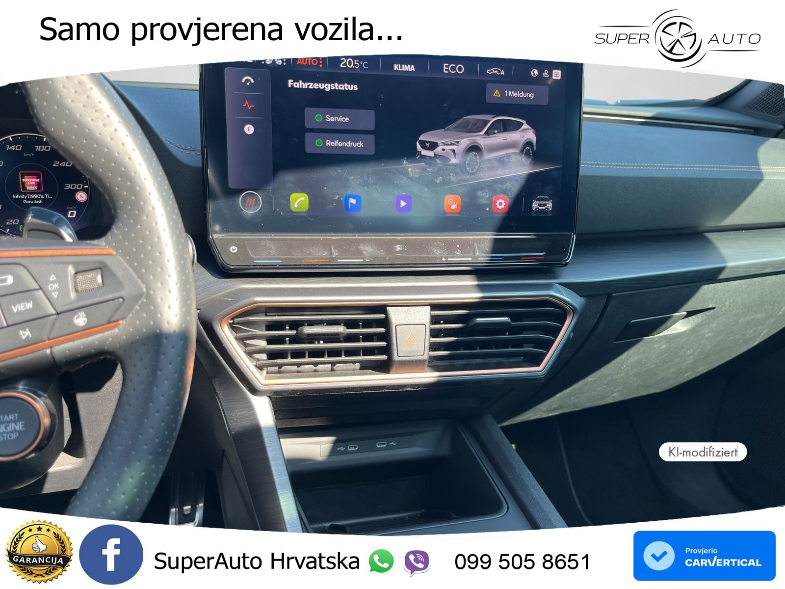 Cupra Formentor 1.4 TSI (245 KS) e-Hybrid DSG VZ LED+GR SJED+ACC