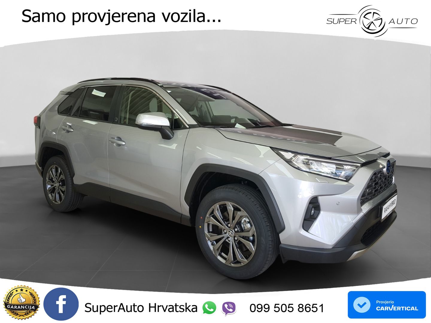 Toyota RAV4 2.5 (218 KS) Hybrid eCVT LED+GR SJED+ACC