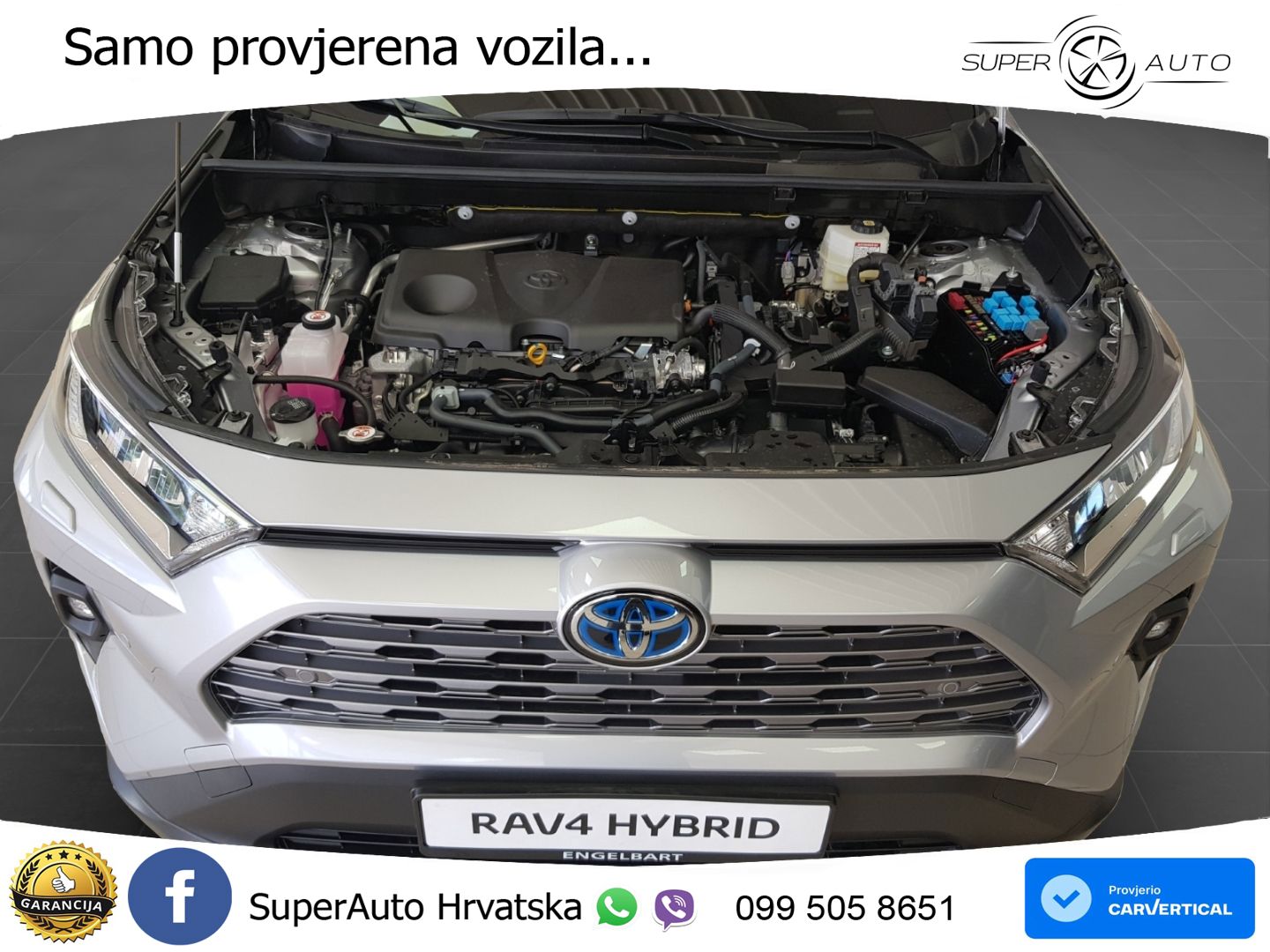 Toyota RAV4 2.5 (218 KS) Hybrid eCVT LED+GR SJED+ACC