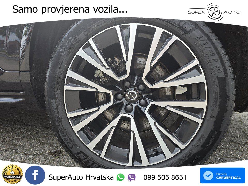 Volvo XC90 Recharge 2.0 T8 AWD Geartronic ACC+HEAD+4xGR SJED+360+PANO