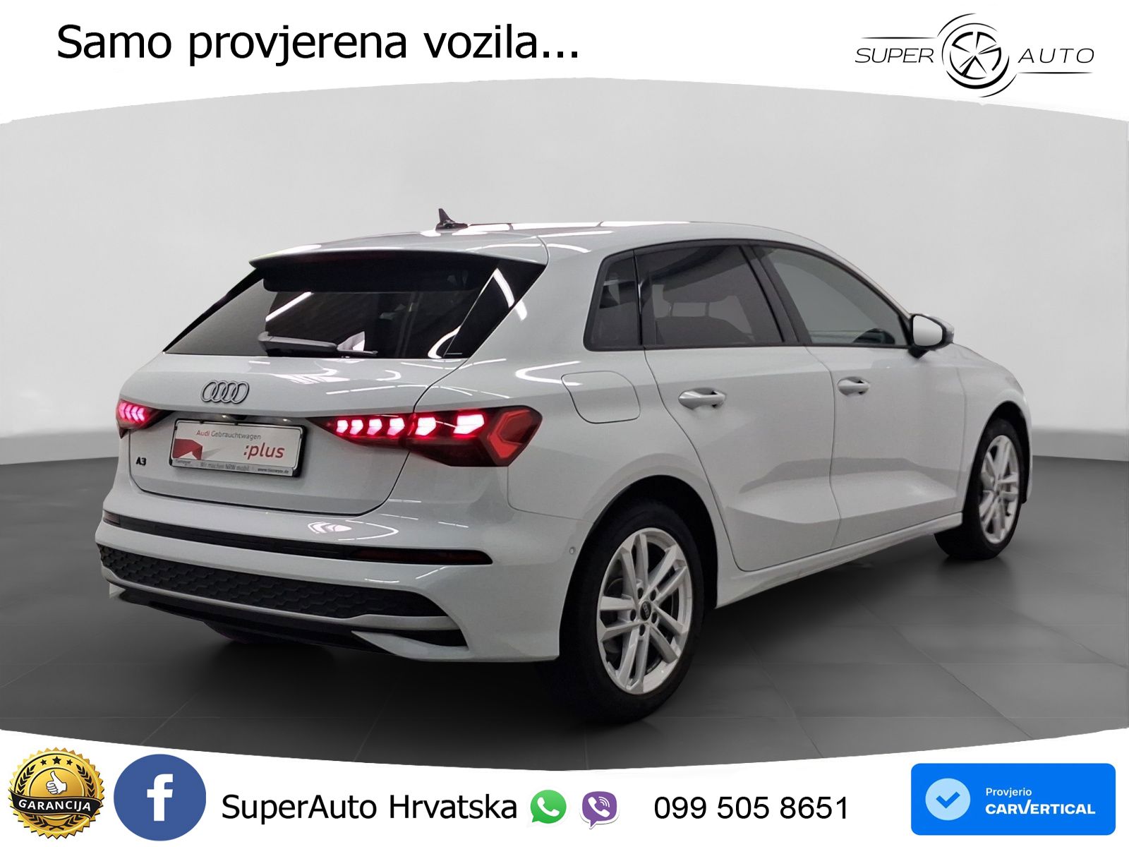 Audi A3 35 TFSI (150 KS) advanced LED+GR SJED+ACC