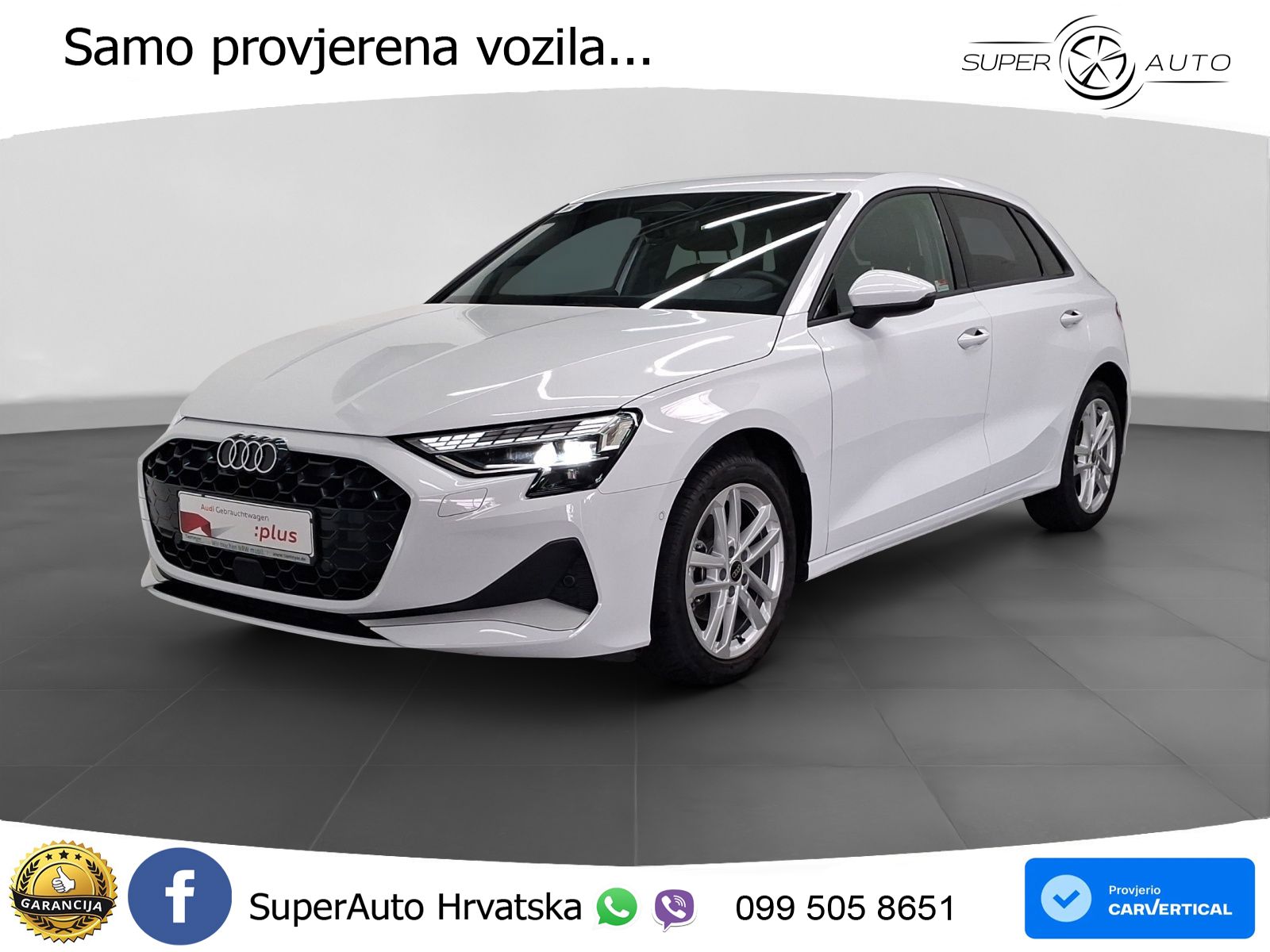 Audi A3 35 TFSI (150 KS) advanced LED+GR SJED+ACC