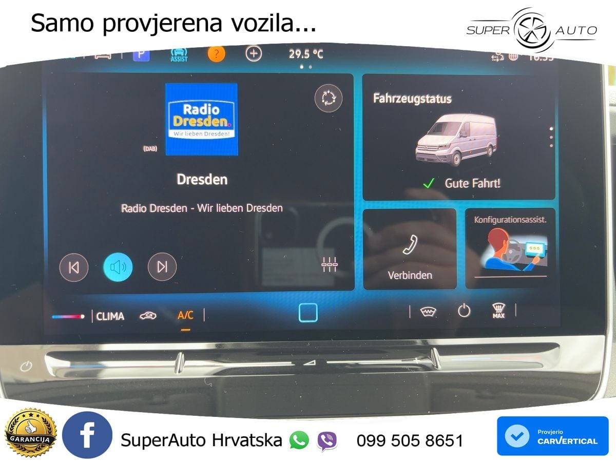 Volkswagen Crafter 35 Kasten 2,0 l 103 kW Frontantrieb 6-Ga 140 KS