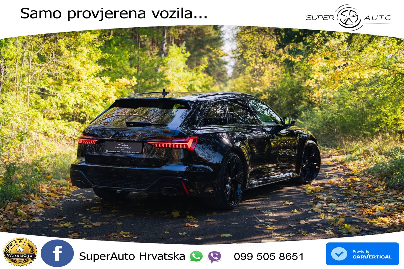 Audi RS6 Avant 4.0 TFSI V8 (600 KS) quattro Tiptronic Kuka MATRIX+GR SJED+KAM