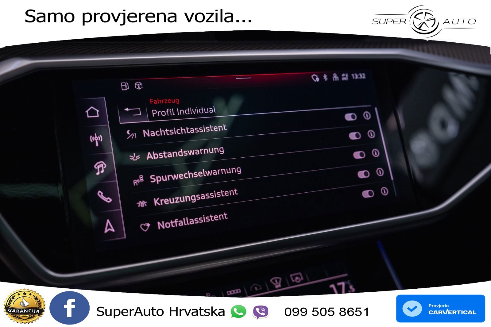 Audi RS6 Avant 4.0 TFSI V8 (600 KS) quattro Tiptronic Kuka MATRIX+GR SJED+KAM