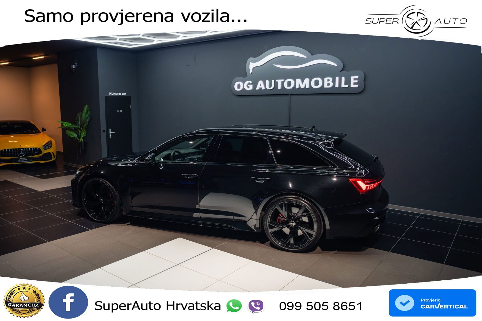 Audi RS6 Avant 4.0 TFSI V8 (600 KS) quattro Tiptronic Kuka MATRIX+GR SJED+KAM