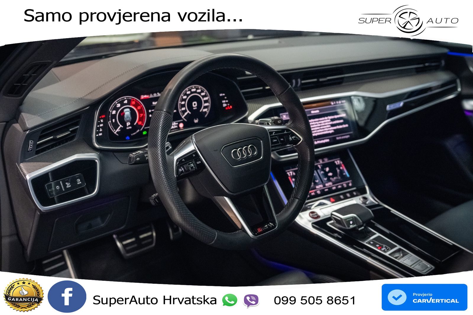 Audi RS6 Avant 4.0 TFSI V8 (600 KS) quattro Tiptronic Kuka MATRIX+GR SJED+KAM