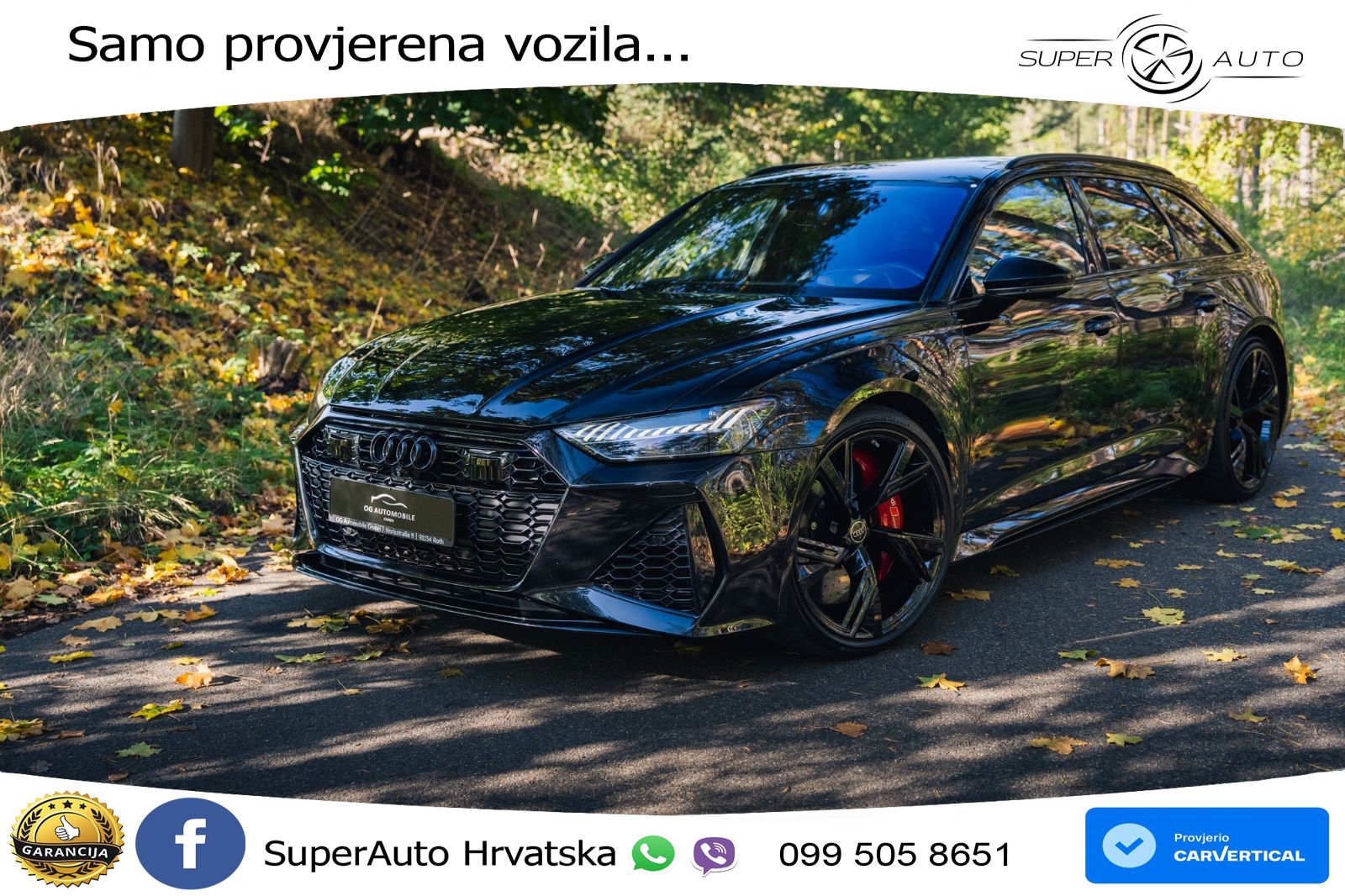 Audi RS6 Avant 4.0 TFSI V8 (600 KS) quattro Tiptronic Kuka MATRIX+GR SJED+KAM