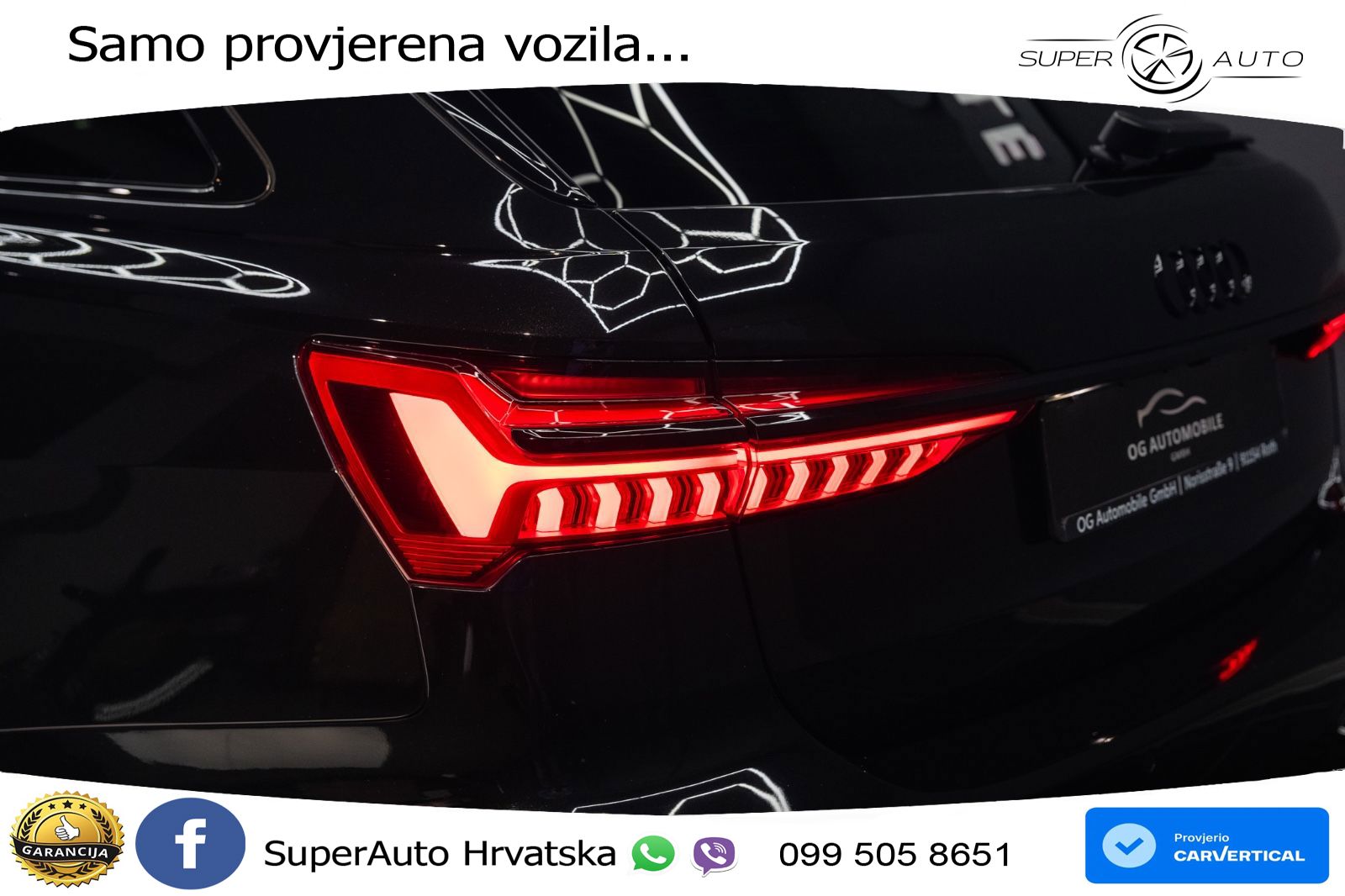 Audi RS6 Avant 4.0 TFSI V8 (600 KS) quattro Tiptronic Kuka MATRIX+GR SJED+KAM