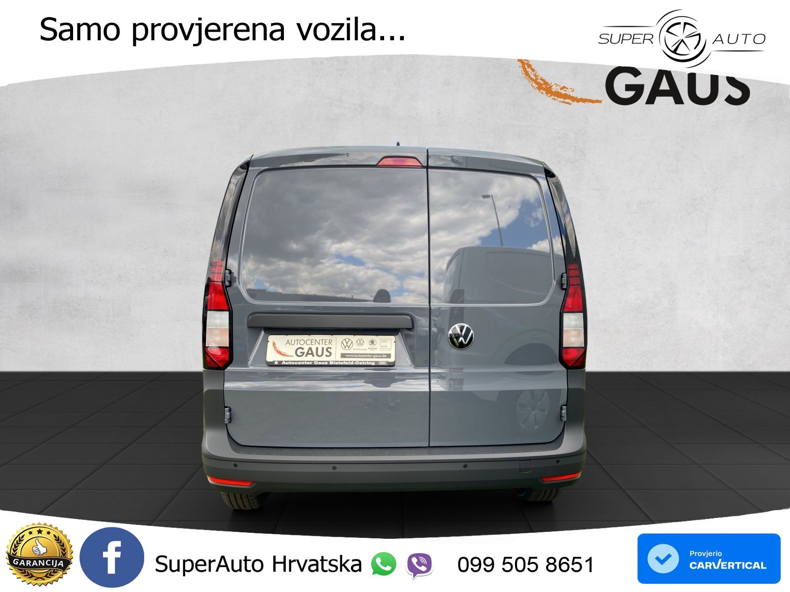 Volkswagen Caddy Cargo 1.5 TSI EU6 6-Gang Radst. 2.755 mm 116 KS