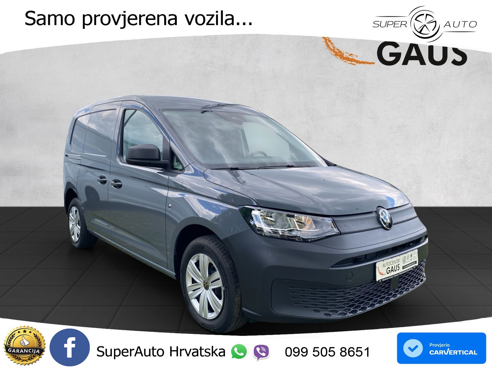 Volkswagen Caddy Cargo 1.5 TSI EU6 6-Gang Radst. 2.755 mm 116 KS