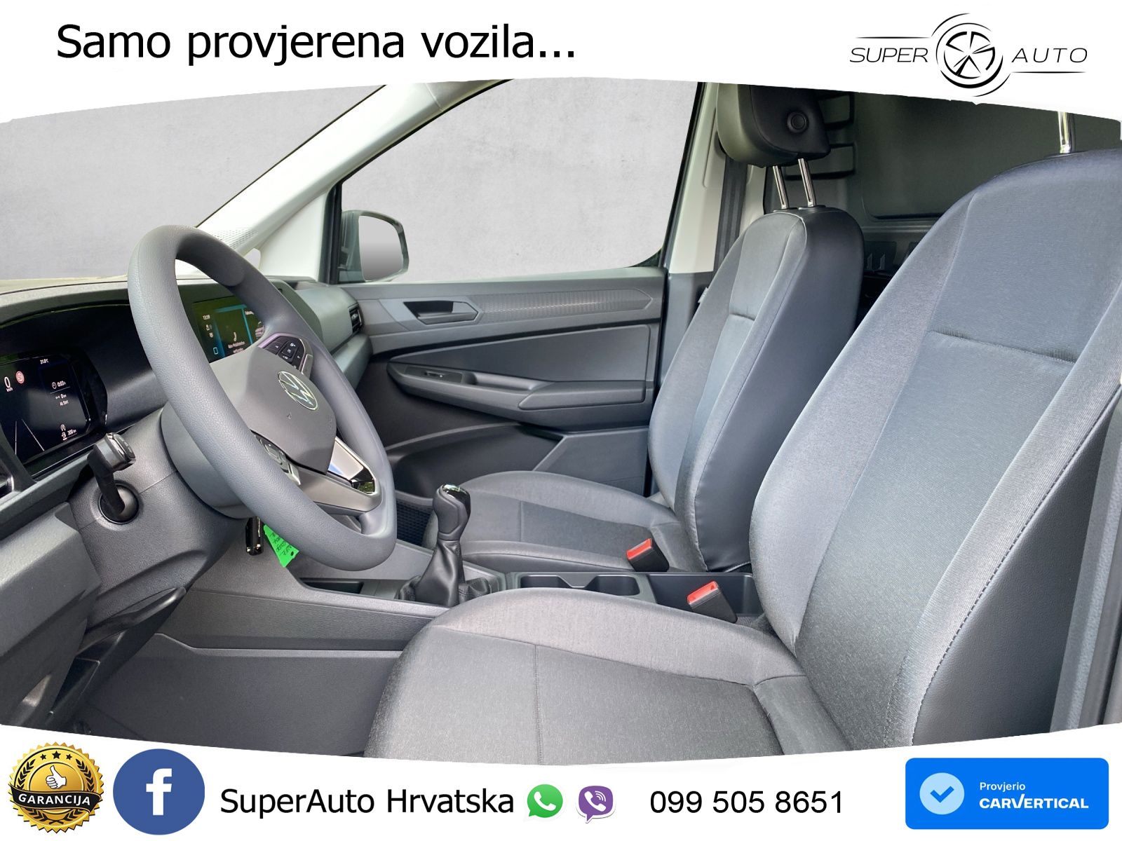 Volkswagen Caddy Cargo 1.5 TSI EU6 6-Gang Radst. 2.755 mm 116 KS
