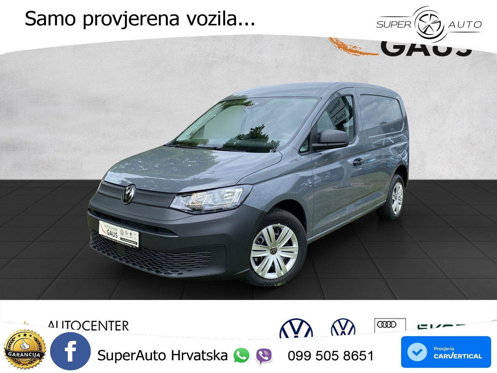 Volkswagen Caddy Cargo 1.5 TSI EU6 6-Gang Radst. 2.755 mm 116 KS