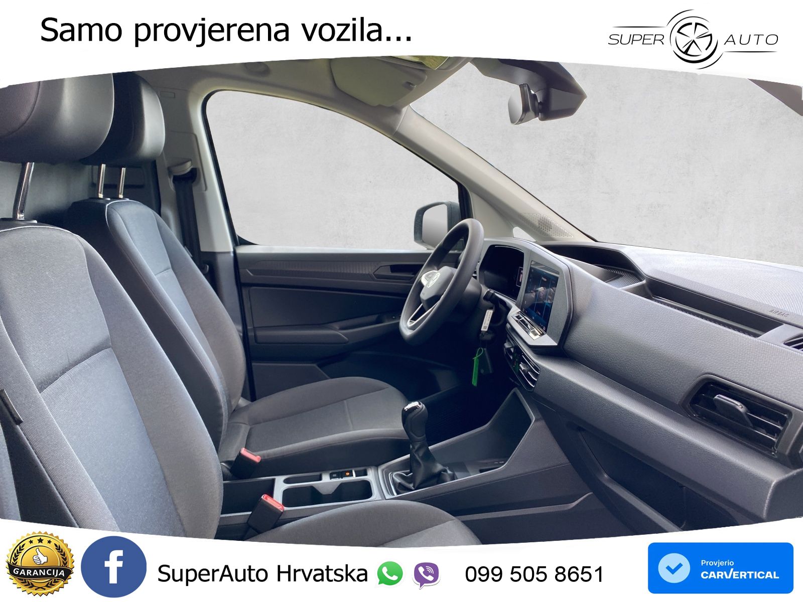 Volkswagen Caddy Cargo 1.5 TSI EU6 6-Gang Radst. 2.755 mm 116 KS