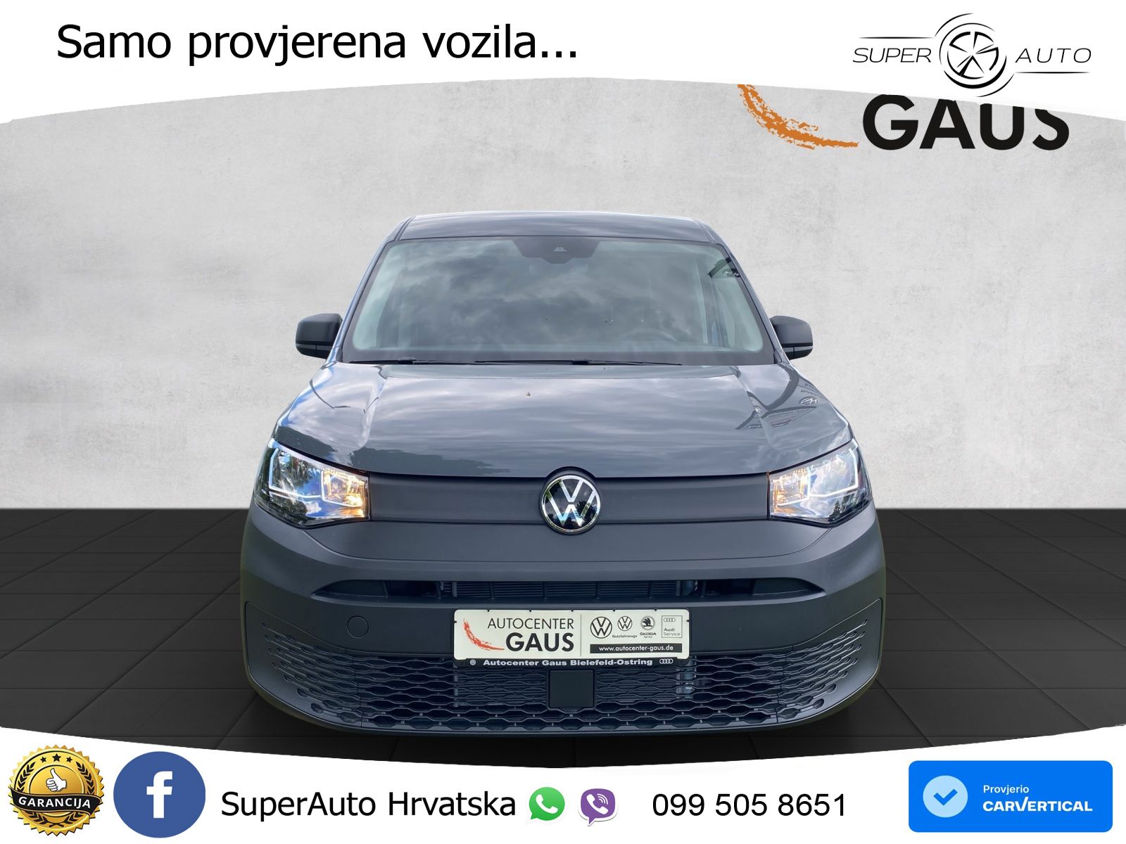 Volkswagen Caddy Cargo 1.5 TSI EU6 6-Gang Radst. 2.755 mm 116 KS